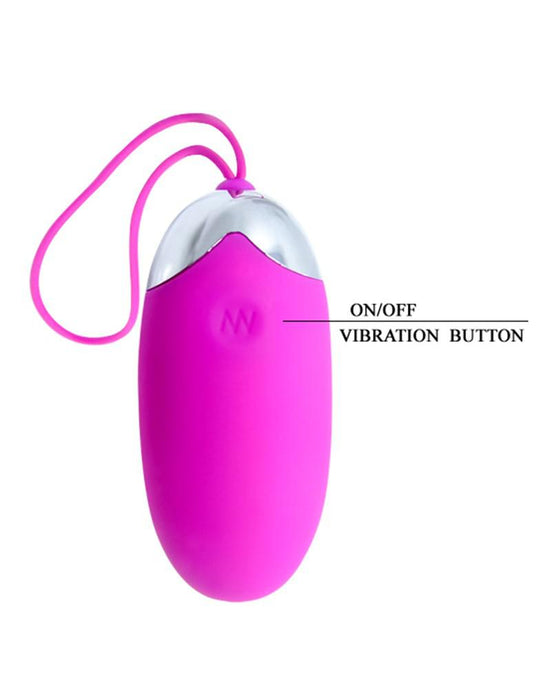 Pretty Love - Berger - Oplaadbaar Vibrerend Eitje Met Afstandsbediening-Laced-up.nl