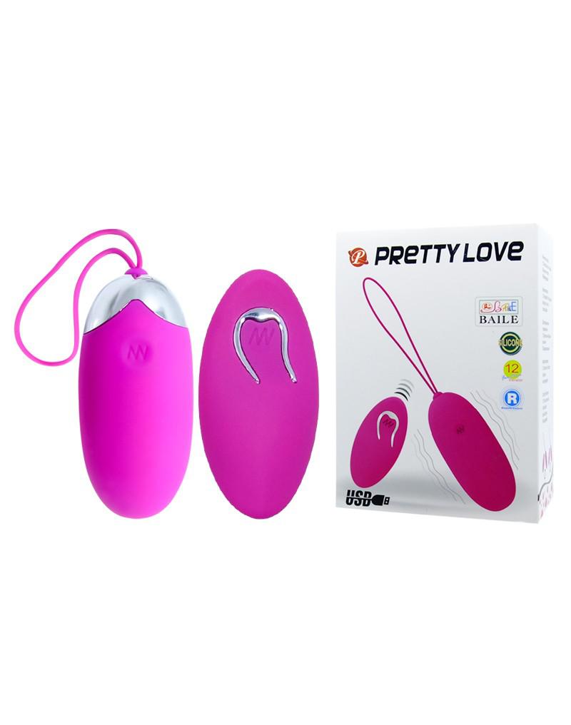 Pretty Love - Berger - Oplaadbaar Vibrerend Eitje Met Afstandsbediening-Laced-up.nl
