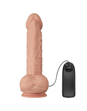 Pretty Love - Bergrisi - Dildo - Realistische Vibrerende Dildo - Lengte 26 cm - Met Afstandsbediening - Lichte Huidskleur - Geeft Levensechte Ervaring-Laced-up.nl
