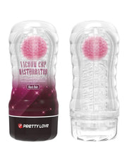 Pretty Love - Black Hole - Masturbator Cup - Met Rollende Bal Voor Extra Sensaties - Roze-Laced-up.nl