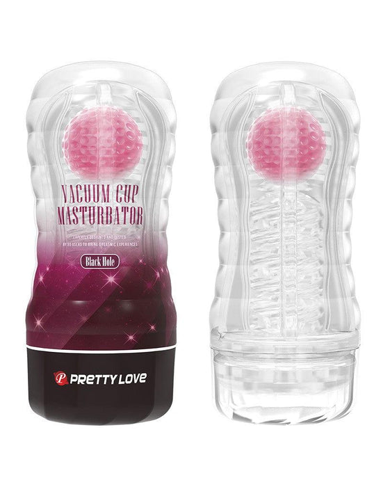 Pretty Love - Black Hole - Masturbator Cup - Met Rollende Bal Voor Extra Sensaties - Roze-Laced-up.nl