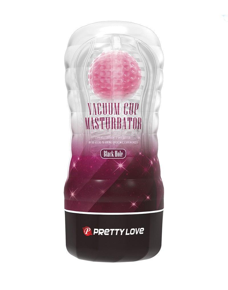 Pretty Love - Black Hole - Masturbator Cup - Met Rollende Bal Voor Extra Sensaties - Roze-Laced-up.nl