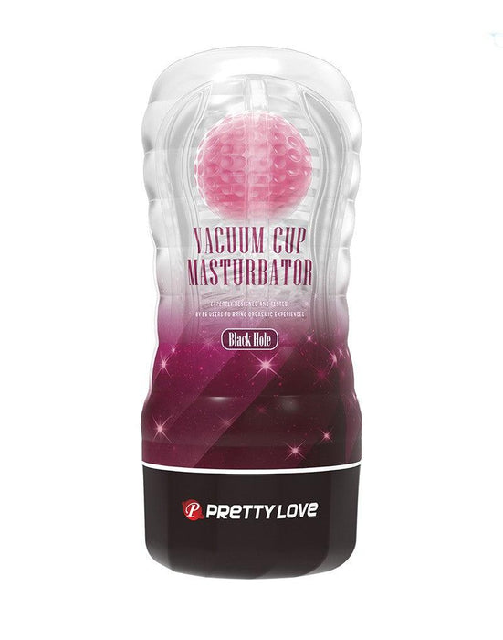 Pretty Love - Black Hole - Masturbator Cup - Met Rollende Bal Voor Extra Sensaties - Roze-Laced-up.nl