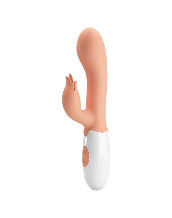 Pretty Love - Bloody Mary - Vibrator - Rabbit Vibrator met Clitoris Stimulatie - Lichte Huidskleur - Geeft Intens en Krachtig Plezier-Laced-up.nl