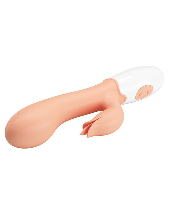 Pretty Love - Bloody Mary - Vibrator - Rabbit Vibrator met Clitoris Stimulatie - Lichte Huidskleur - Geeft Intens en Krachtig Plezier-Laced-up.nl