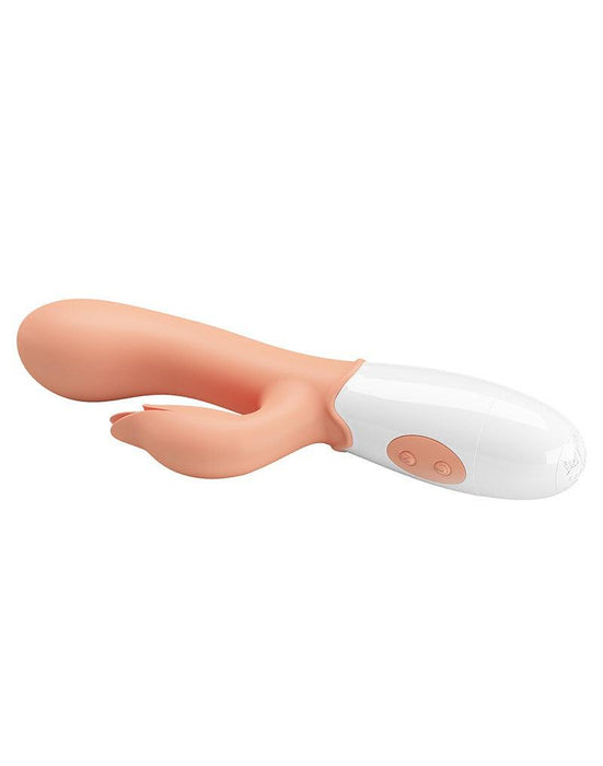 Pretty Love - Bloody Mary - Vibrator - Rabbit Vibrator met Clitoris Stimulatie - Lichte Huidskleur - Geeft Intens en Krachtig Plezier-Laced-up.nl