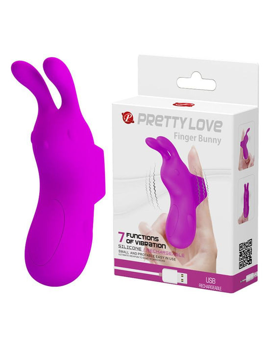 Pretty Love - Bunny Vinger Vibrator-Laced-up.nl