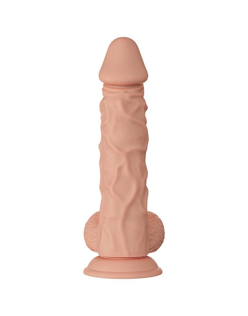 Pretty Love - Buraq - Dildo - Realistische Vibrerende Dildo - Lengte 24 cm - Lichte Huidskleur - Geeft Levensechte Ervaring-Laced-up.nl
