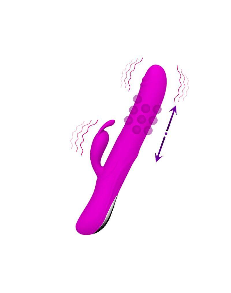 Pretty Love - Byron - Rabbit Vibrator-Erotiekvoordeel.nl
