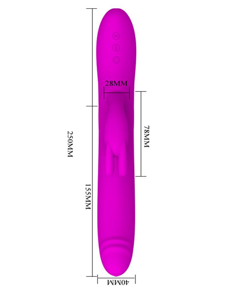 Pretty Love - Byron - Rabbit Vibrator-Erotiekvoordeel.nl