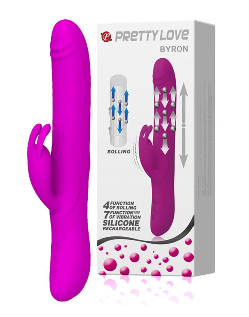 Pretty Love - Byron - Rabbit Vibrator-Erotiekvoordeel.nl