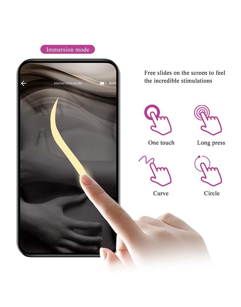 Pretty Love - Catalina - Draagbare Vibrator met App-bediening - Paars-Laced-up.nl