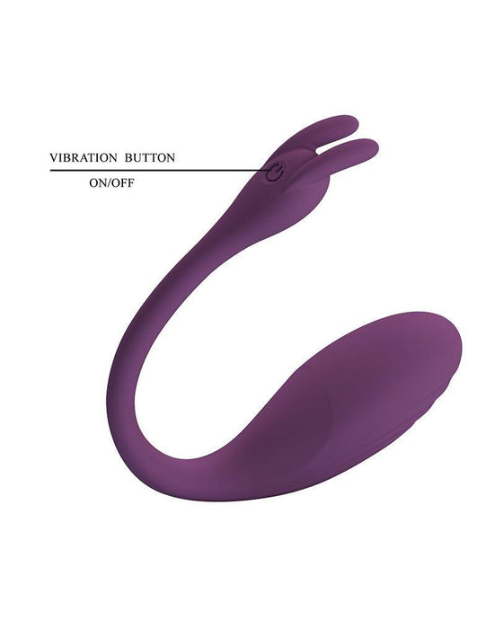 Pretty Love - Catalina - Draagbare Vibrator met App-bediening - Paars-Laced-up.nl