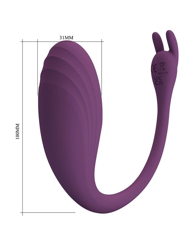Pretty Love - Catalina - Draagbare Vibrator met App-bediening - Paars-Laced-up.nl