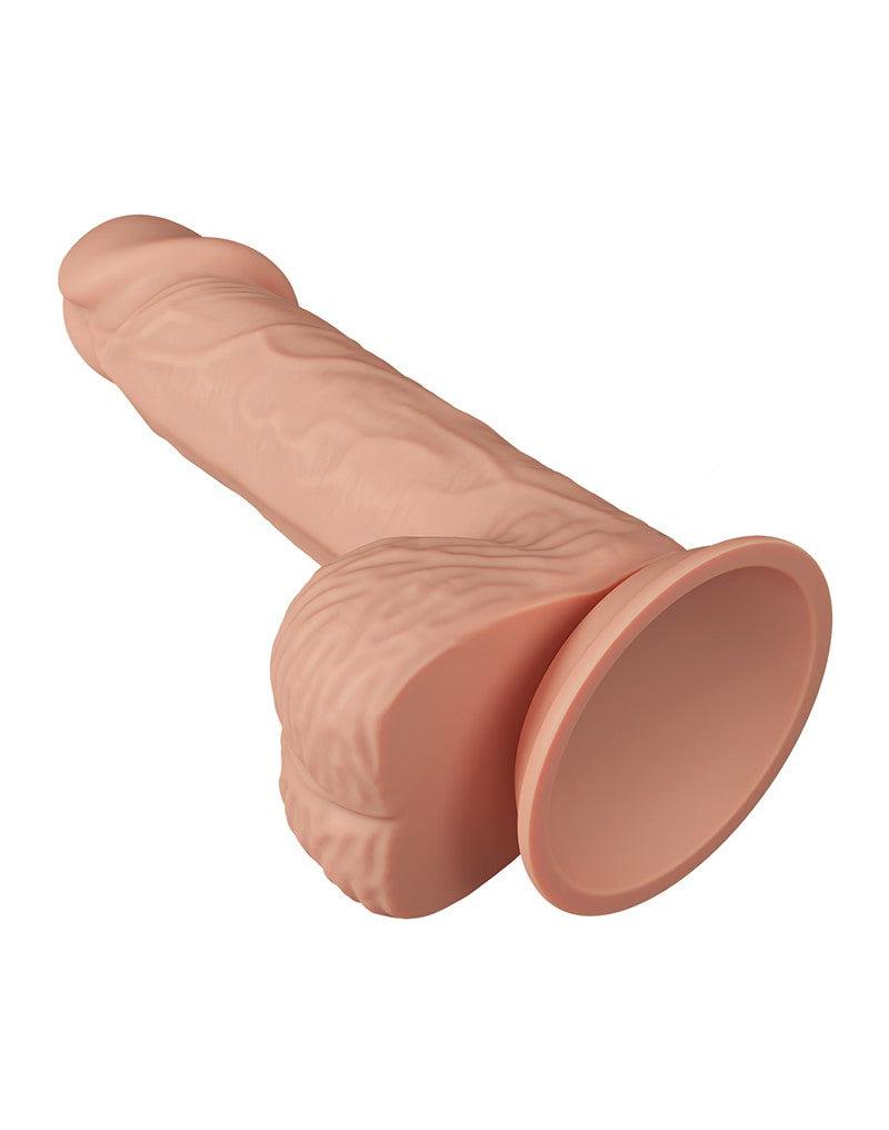 Pretty Love - Catoblepas - Realistische Vibrerende Dildo - Lengte 206 mm - Met Afstandsbediening - Lichte Huidskleur - Geeft Levensechte Ervaring-Laced-up.nl