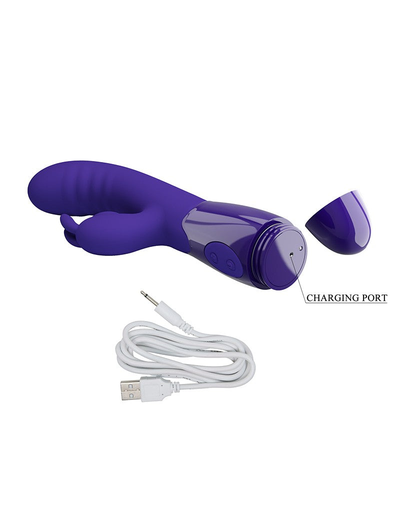 Pretty Love - Cerberus Youth - Rabbit Vibrator - Paars-Laced-up.nl