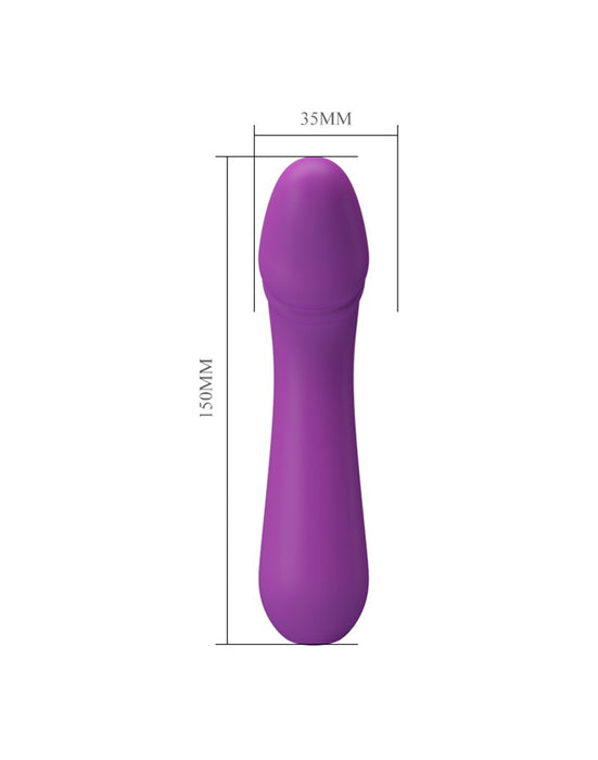 Pretty Love - Cetus - G-spot Vibrator - Paars-Laced-up.nl