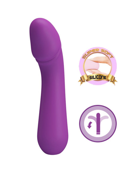 Pretty Love - Cetus - G-spot Vibrator - Paars-Laced-up.nl