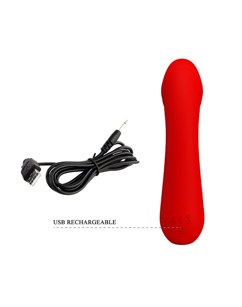 Pretty Love - Cetus - G-spot Vibrator - Rood-Laced-up.nl
