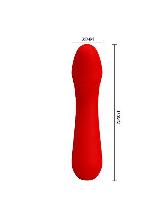 Pretty Love - Cetus - G-spot Vibrator - Rood-Laced-up.nl
