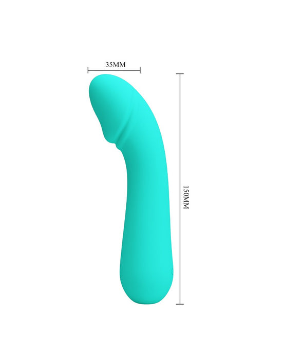 Pretty Love - Cetus - G-spot Vibrator - Turquoise-Laced-up.nl