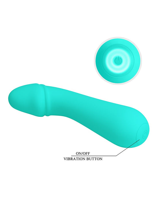 Pretty Love - Cetus - G-spot Vibrator - Turquoise-Laced-up.nl