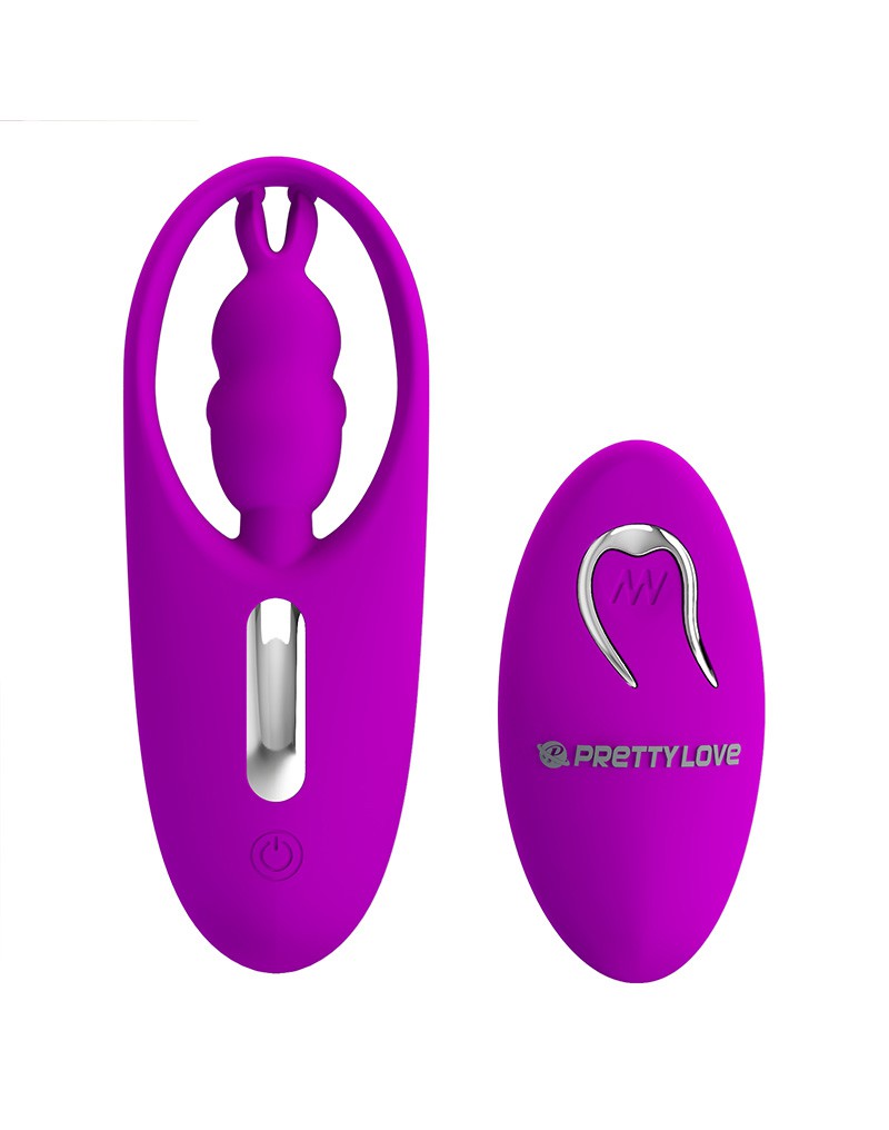 Pretty Love - Clitoris Stimulator & Panty Vibrator Met Afstandsbediening Wild Rabbit - Roze-Laced-up.nl