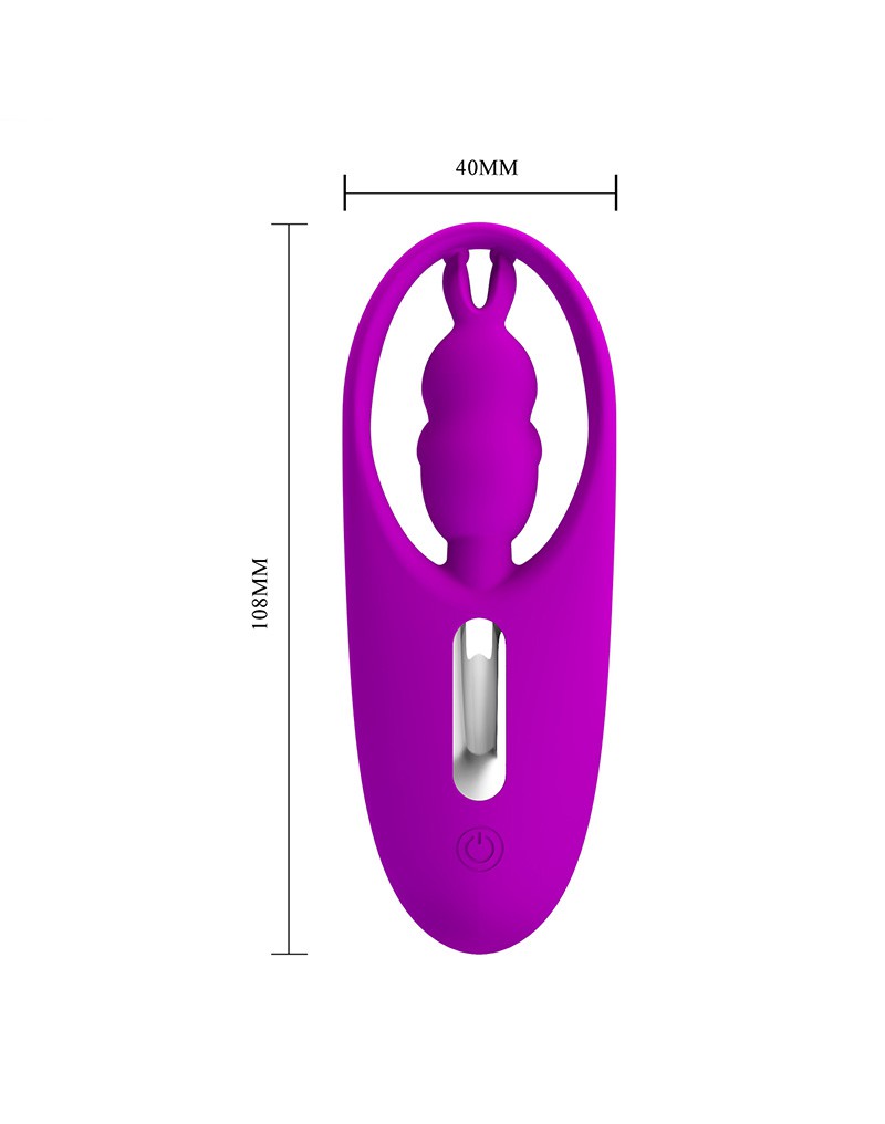 Pretty Love - Clitoris Stimulator & Panty Vibrator Met Afstandsbediening Wild Rabbit - Roze-Laced-up.nl