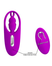 Pretty Love - Clitoris Stimulator & Panty Vibrator Met Afstandsbediening Wild Rabbit - Roze-Laced-up.nl