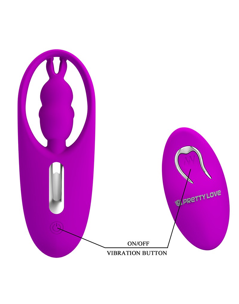 Pretty Love - Clitoris Stimulator & Panty Vibrator Met Afstandsbediening Wild Rabbit - Roze-Laced-up.nl