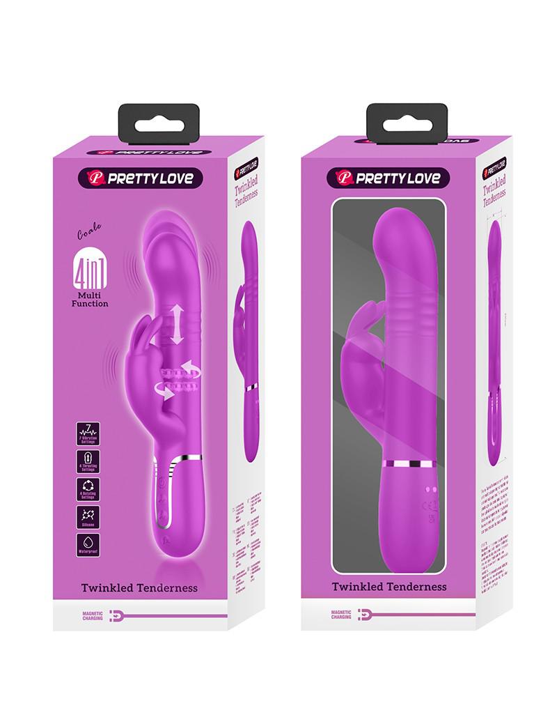 Pretty Love - Coale - Rabbit Vibrator - Dieproze-laced-up.nl