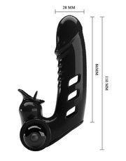 Pretty Love - Corbin - Vinger Vibrator - Zwart-Laced-up.nl