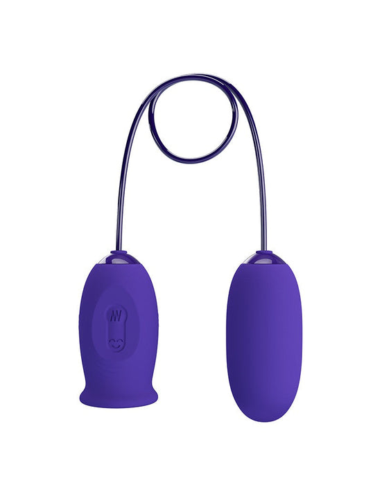 Pretty Love - Daisy Youth - Vibrerend Eitje En Clit Likker - Paars-Laced-up.nl