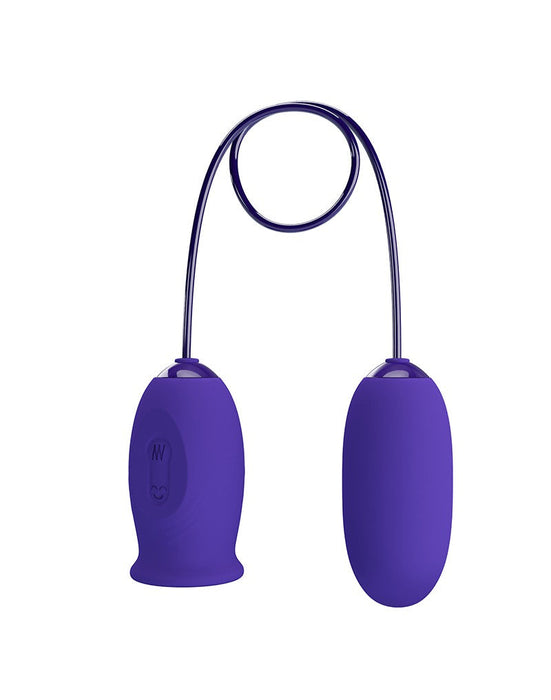 Pretty Love - Daisy Youth - Vibrerend Eitje En Clit Likker - Paars-Laced-up.nl