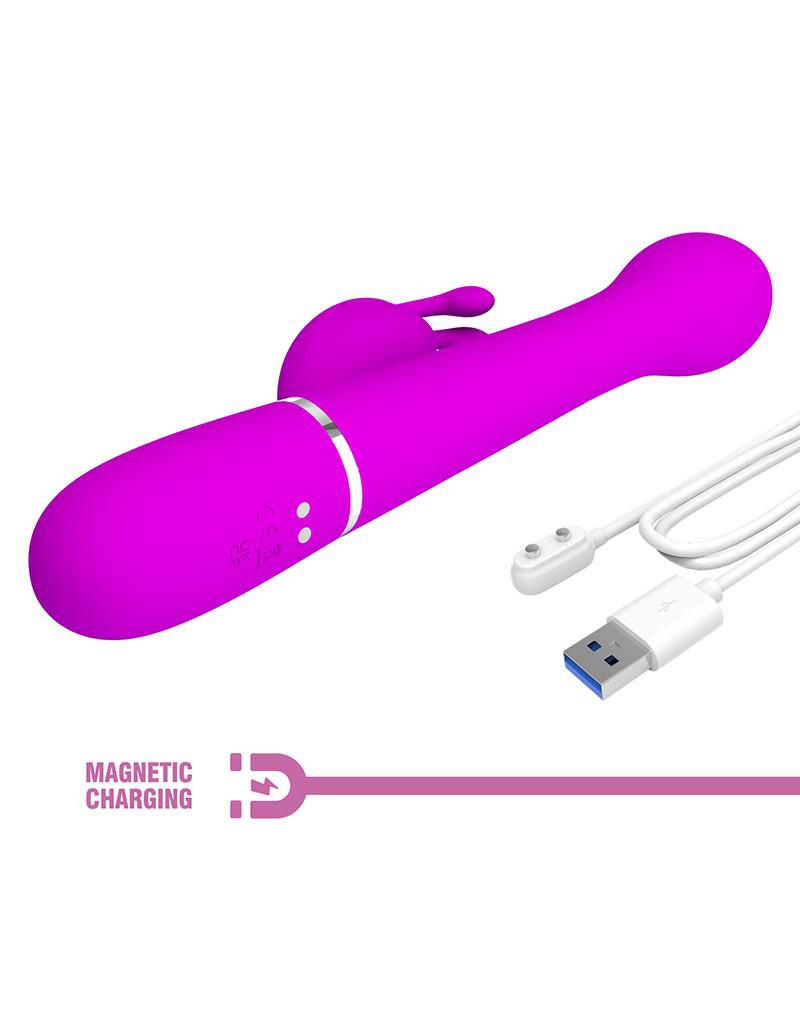 Pretty Love - Dejon - Rabbit Vibrator - Dieproze-Erotiekvoordeel.nl