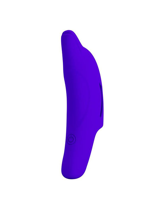 Pretty Love - Delphini - Vinger Vibrator - Paars - Siliconen - USB Oplaadbaar - 10 standen-Laced-up.nl