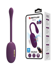 Pretty Love - Doreen - E-stim Vibrerend Eitje - Electrosex - Met App Control - Paars-Laced-up.nl