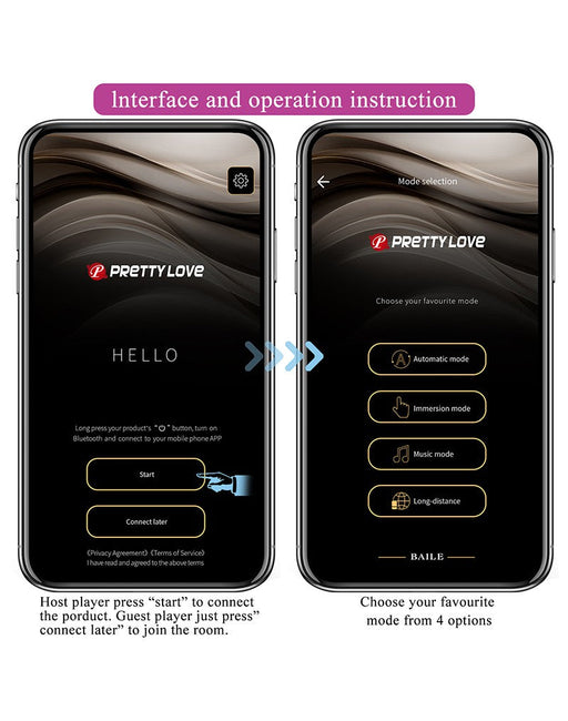 Pretty Love - Doreen - E-stim Vibrerend Eitje - Electrosex - Met App Control - Paars-Laced-up.nl