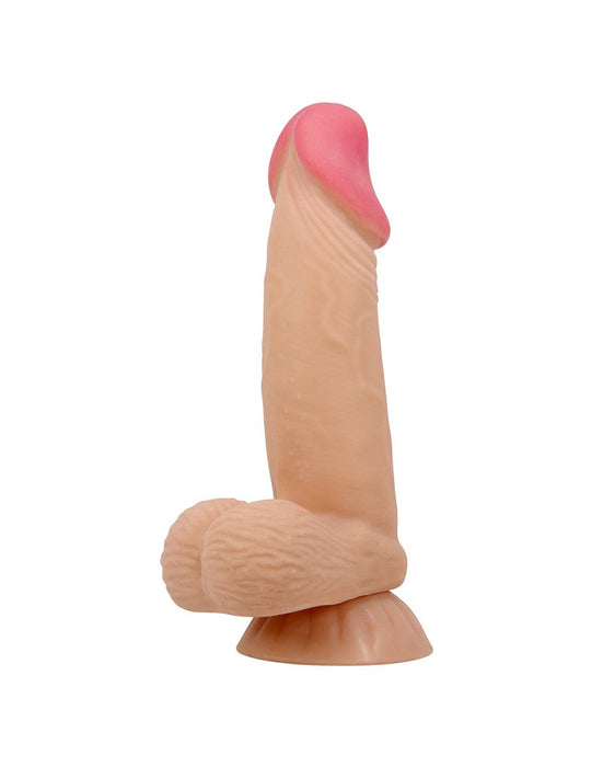 Pretty Love - Duvall - Sliding Skin Dildo - Lengte 19.4 cm - Ø 4.2 cm - Lichte Huidskleur-Laced-up.nl