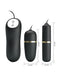 Pretty Love - Electrosex Bullet Vibrator Set - Zwart-Laced-up.nl