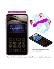 Pretty Love - Elektro Shock E-stim Vibrator Homunculus - Roze-Laced-up.nl