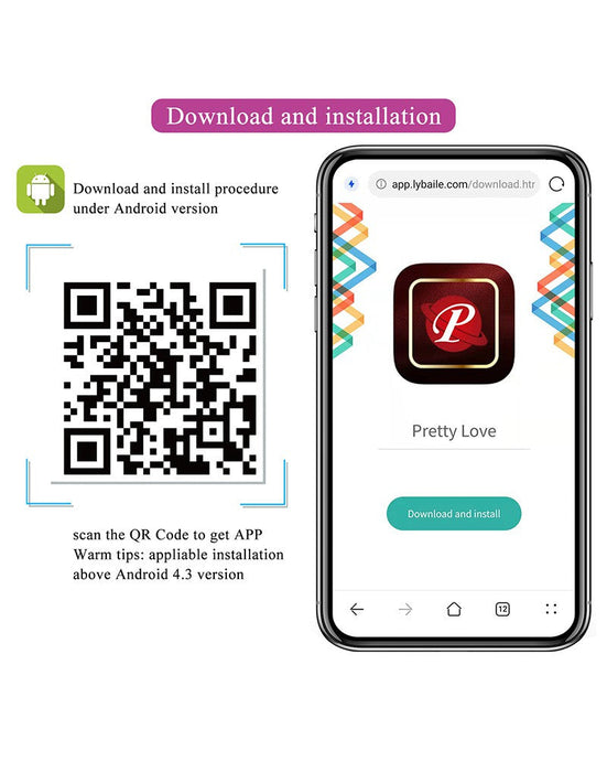 Pretty Love - Elektro Shock E-stim Vibrator Homunculus - Roze-Laced-up.nl