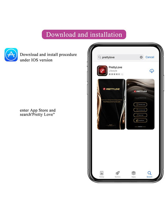 Pretty Love - Elektro Shock E-stim Vibrator Homunculus - Roze-Laced-up.nl