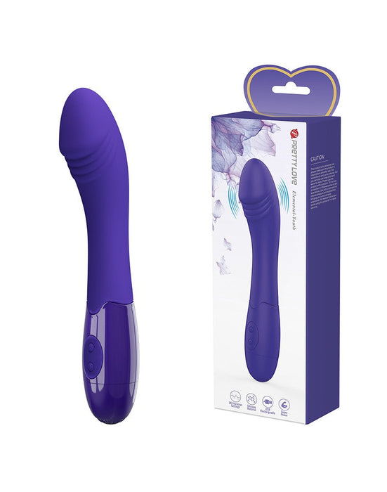 Pretty Love - Elemental Youth - G-spot Vibrator - Paars-Laced-up.nl