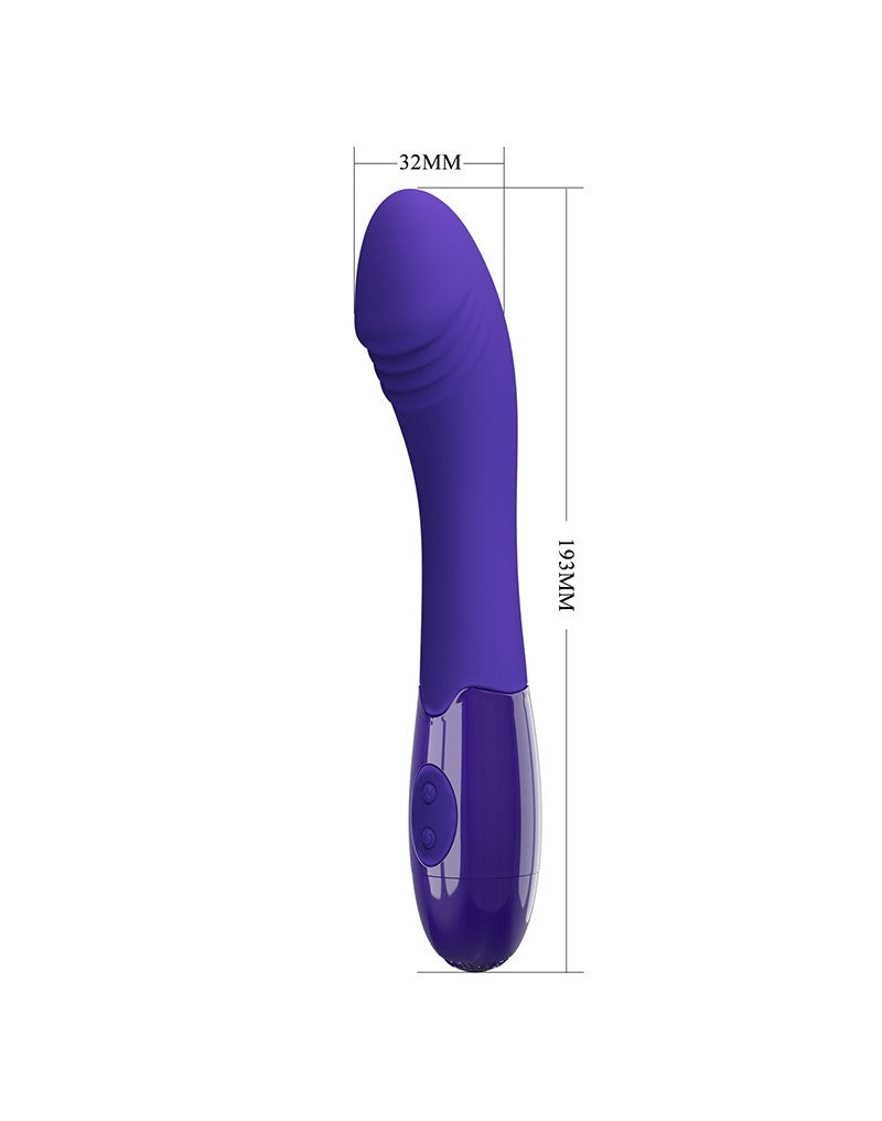 Pretty Love - Elemental Youth - G-spot Vibrator - Paars-Laced-up.nl