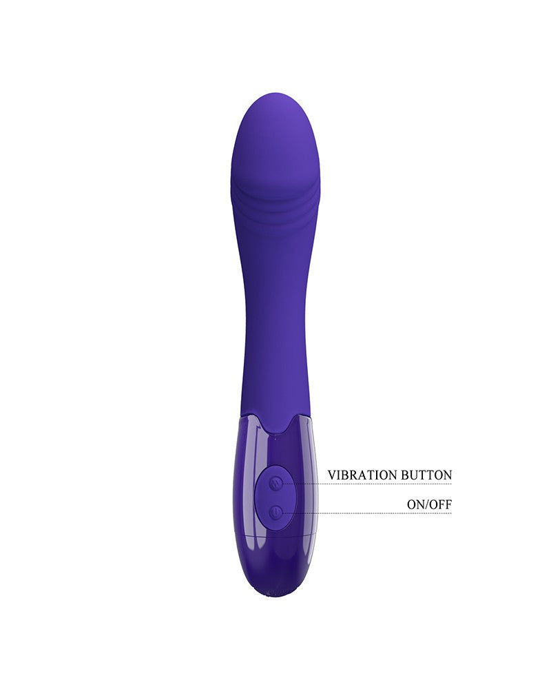 Pretty Love - Elemental Youth - G-spot Vibrator - Paars-Laced-up.nl