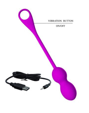 Pretty Love - Elvira - Vibrerende Vaginale Kegel Balletjes - Met App Control - Dieproze-Laced-up.nl