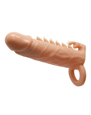 Pretty Love - Emmit - Penis Sleeve Met geribbeld ontwerp - Lichte Huidskleur-Laced-up.nl