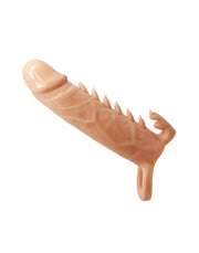 Pretty Love - Emmit - Penis Sleeve Met geribbeld ontwerp - Lichte Huidskleur-Laced-up.nl