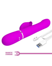 Pretty Love - Falin - Rabbit Vibrator - Paars-laced-up.nl